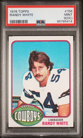 Graded 1976 Topps Randy White #158 Rookie RC Football Card PSA 9 Mint