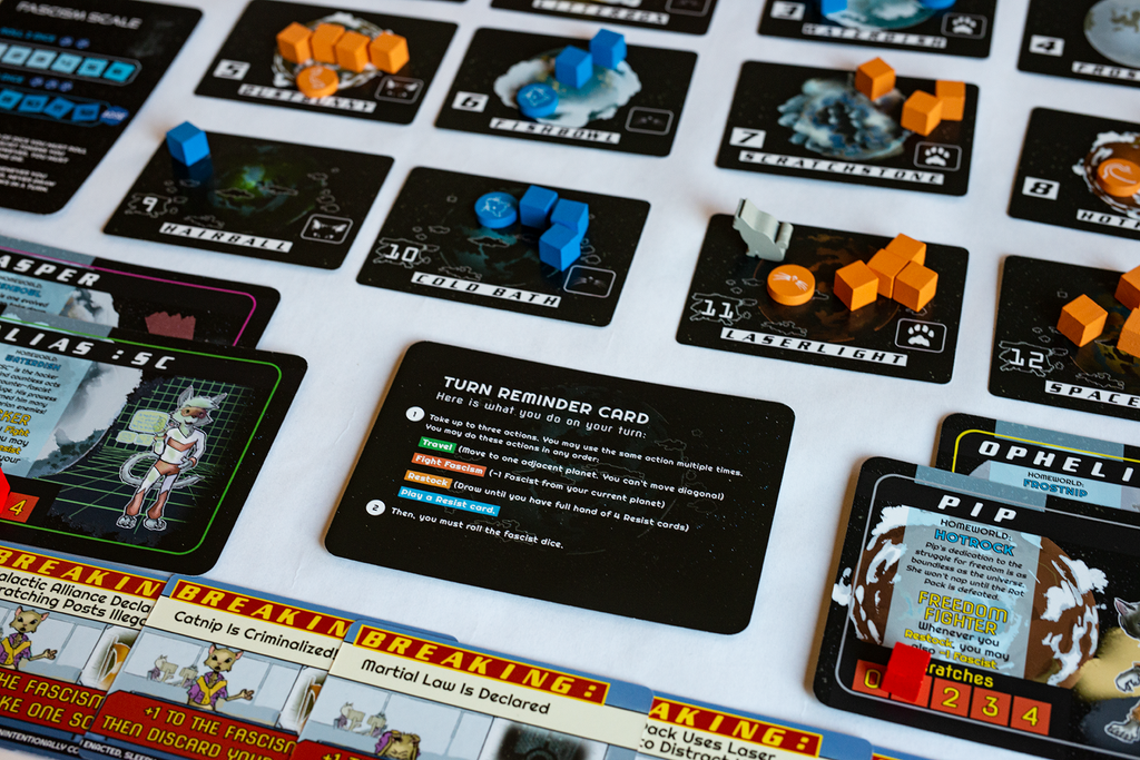 Space Cats Fight Fascism: The Board Game