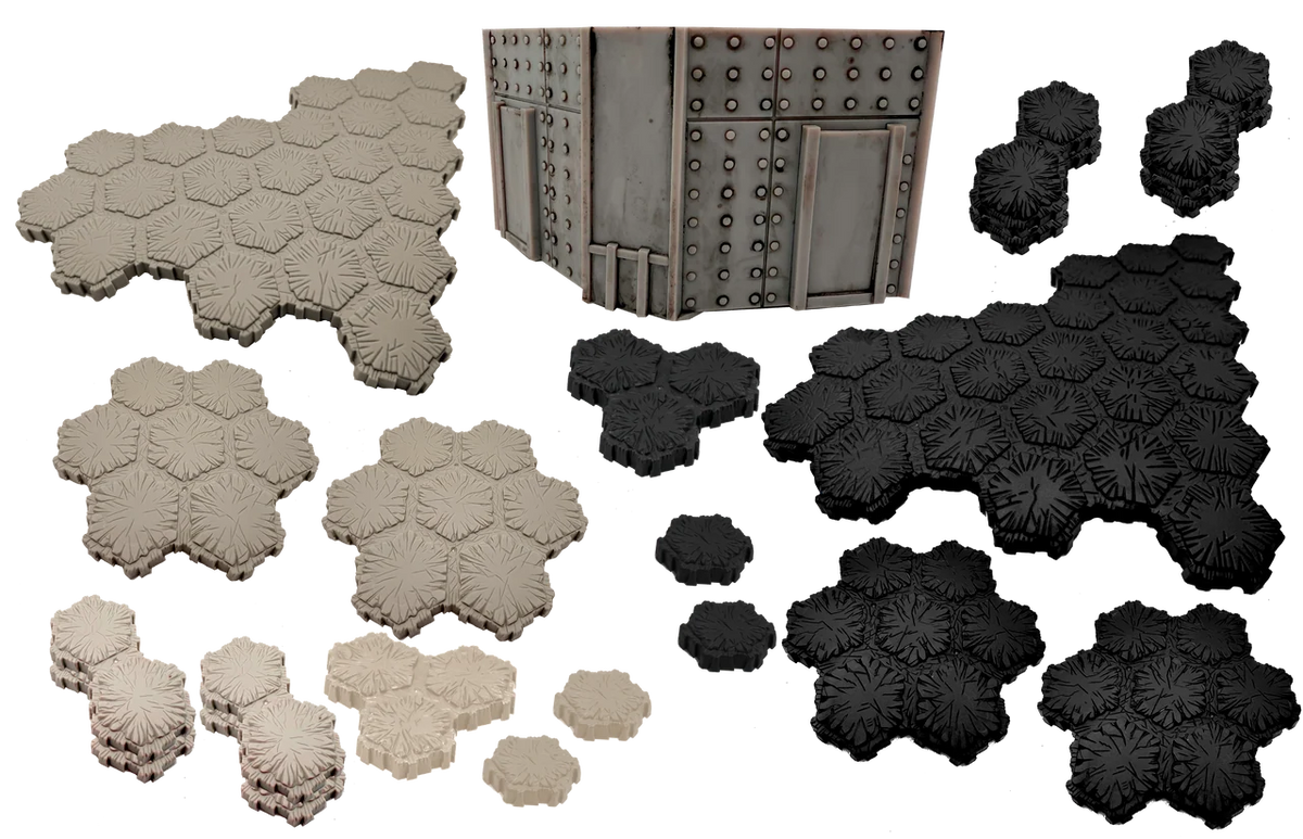 Heroscape: The Urban Landscape of Valhalla Terrain Expansion