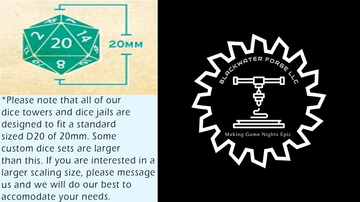 Steampunk 3D Printed Dice Tower- Mythic Roll Collection by Unchained Games - Tabletop RPG Gaming Cosplay - Roll with Clock Work Precision!