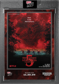 2025 Topps Now Stranger Things #STRA-SP01 Short Print Season 5 Cover Art Card