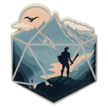Enamel Pin: D20 Champion