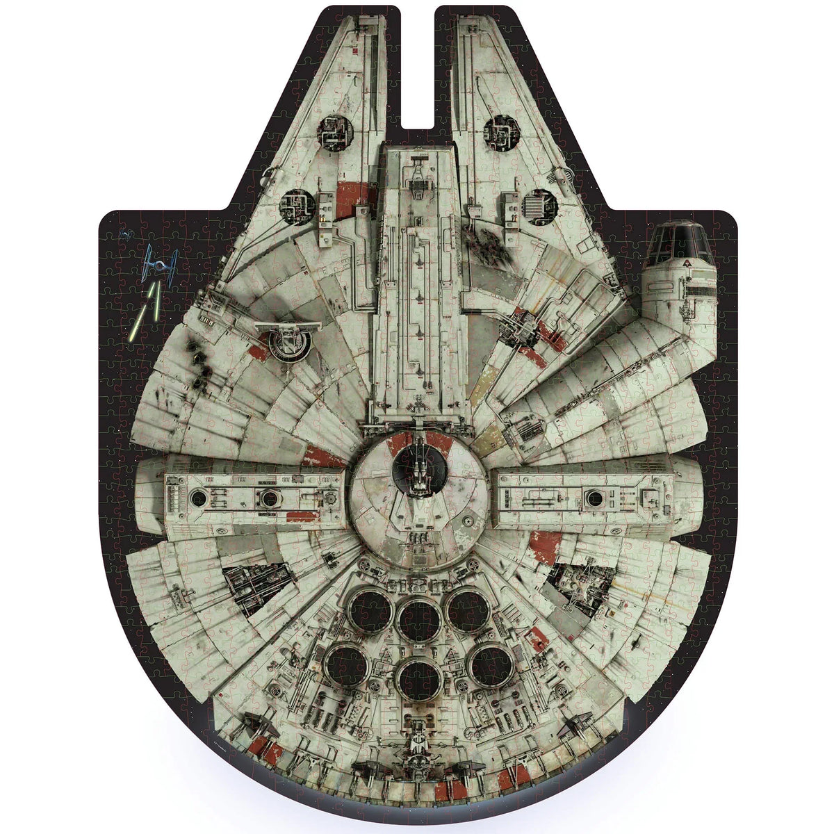 Ridley's Games Puzzles: Star Wars Collector's Millenium Falcon Jigsaw Puzzle & Trivia