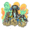 Convergence | Premium Vinyl Stickers | Officially Licensed Warmachine