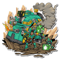 Premium Vinyl Stickers - Crucible Guard