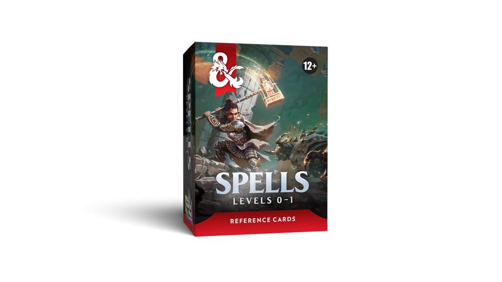D&D: Reference Cards - Spells: Levels 0–1