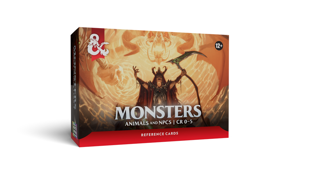 D&D: Reference Cards - Monsters: Animals and NPCs