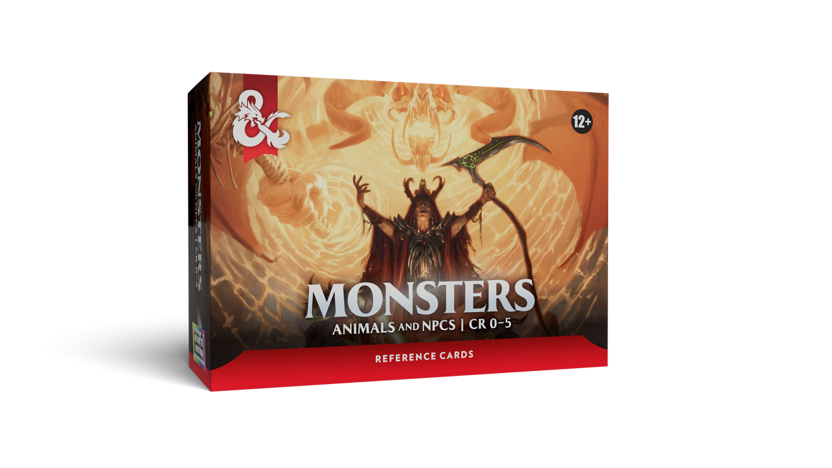D&D: Reference Cards - Monsters: Animals and NPCs