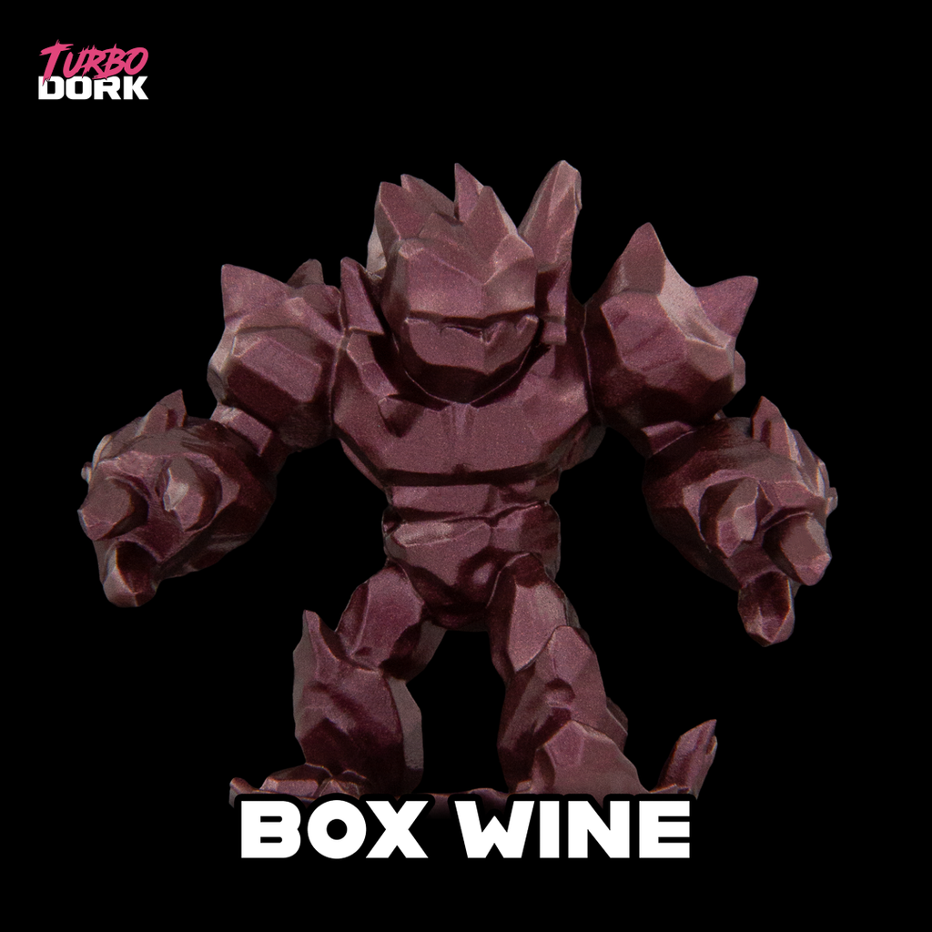 Turbo Dork: Metallic Acrylic Paint - Box Wine