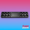 Turbo Dork: Paint Tools - Silicone Dry Palette - Black - Large