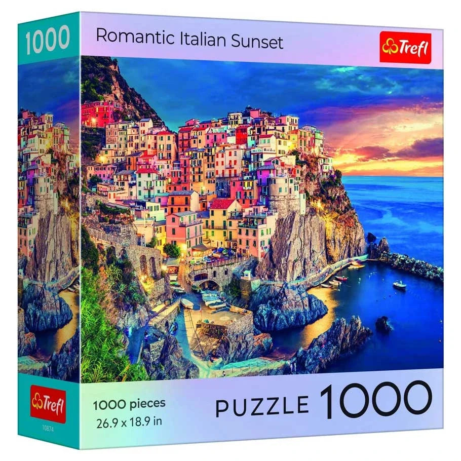 Puzzle: Romantic Italian Sunset (1000pc)