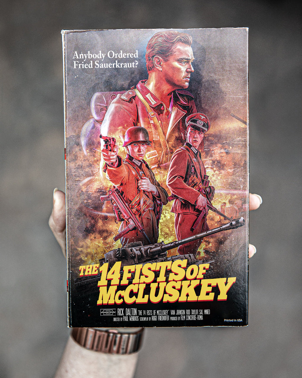 The 14 Fists of McCluskey BIG BOX VHS Limited!