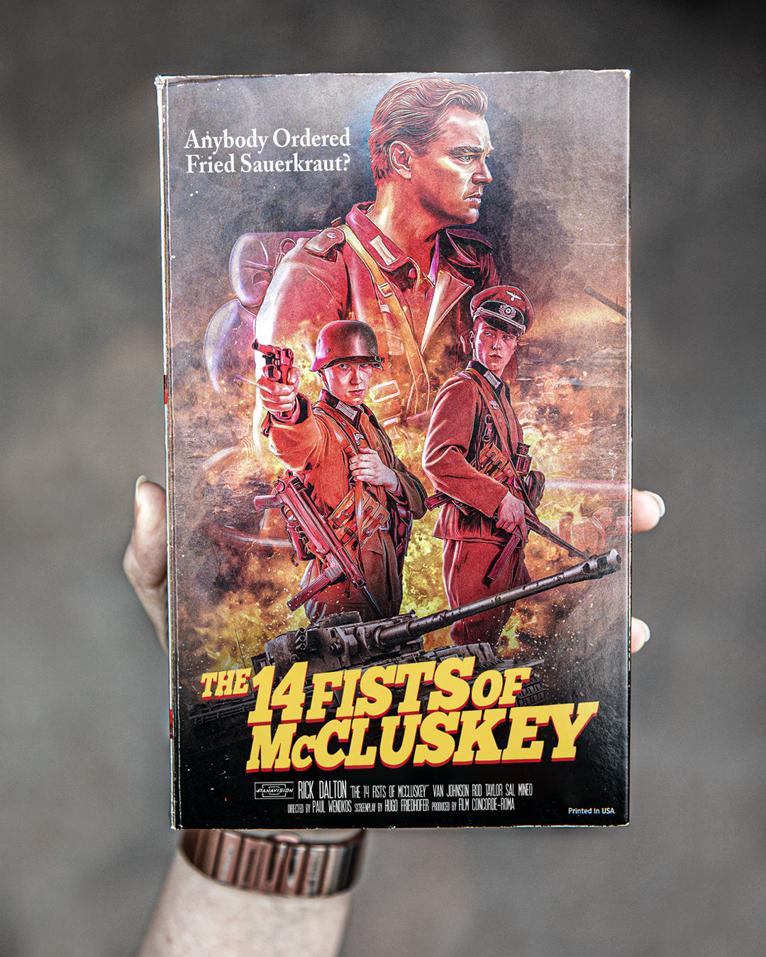 The 14 Fists of McCluskey BIG BOX VHS Limited!