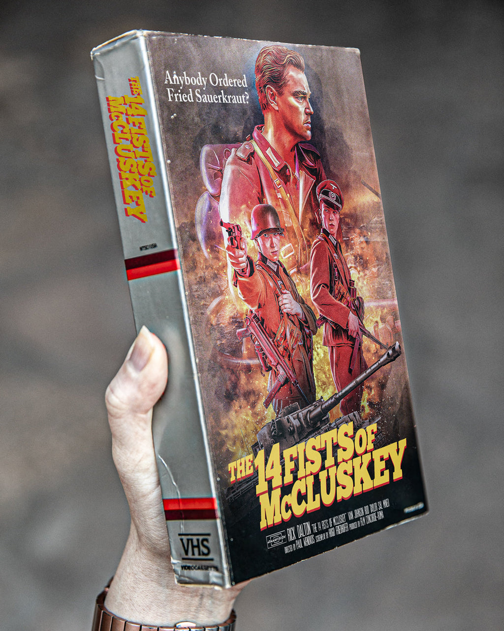 The 14 Fists of McCluskey BIG BOX VHS Limited!