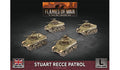 Flames of War: British Stuart Recce Patrol (Late War)