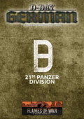 Flames of War: D-Day - German 21st Panzer Division