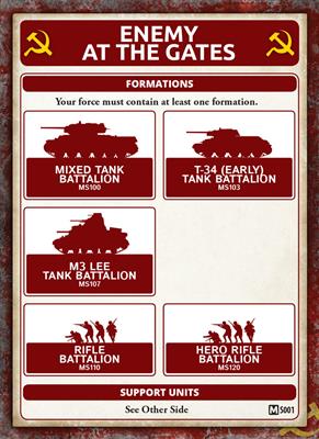 Flames of War: Soviet M3 Lee Tank Company (Mid War)