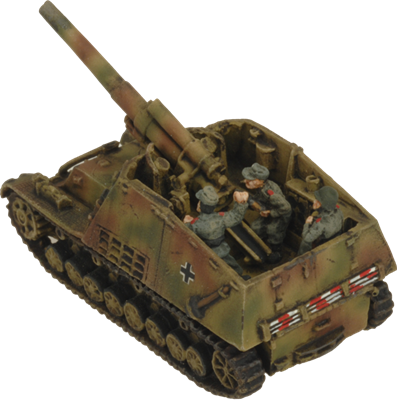Flames of War: German Hummel Artillery Battery (Late War)