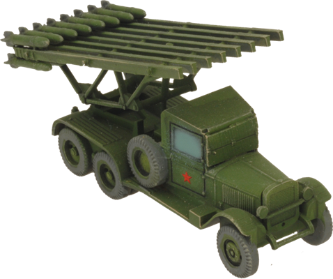 Flames of War: Soviet Katyusha Guards Rocket Battery (Late War)