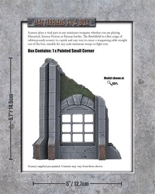 Battlefield in a Box: Gothic Industrial - Small Corner