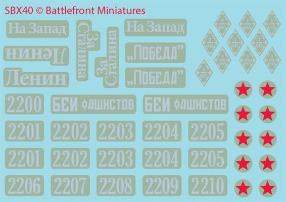 Flames of War: Soviet SU-76 Light SP Battery (Late War)