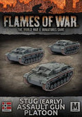 Flames of War: German StuG (Early) Assault Gun Platoon (Mid War)
