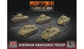 Flames of War: British Sherman Armoured Troop (Late War)