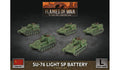 Flames of War: Soviet SU-76 Light SP Battery (Late War)