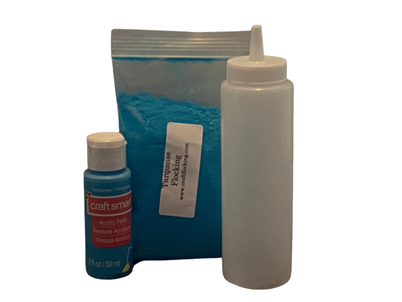 Turquoise Flocking Kit