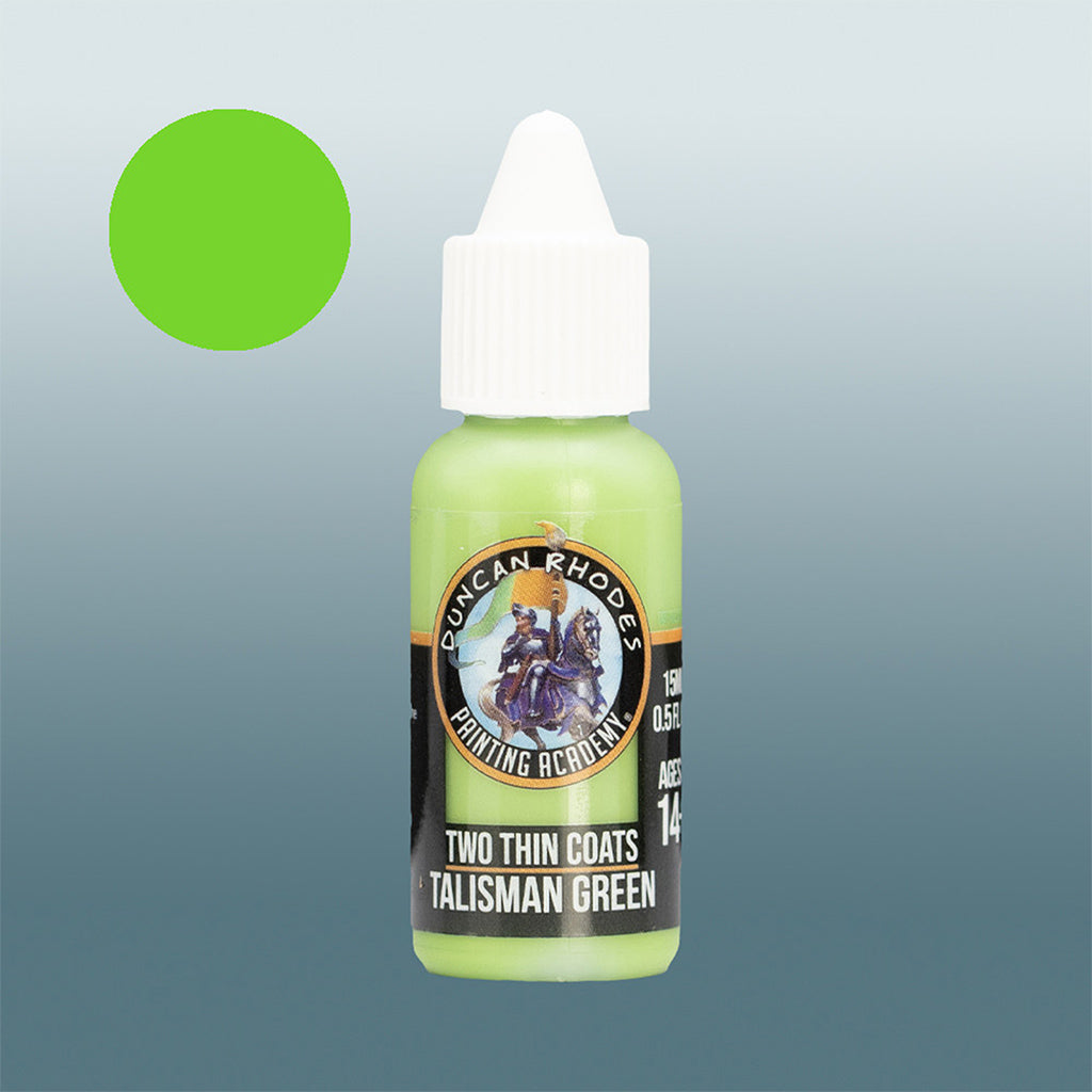 Two Thin Coats Bright: Talisman Green