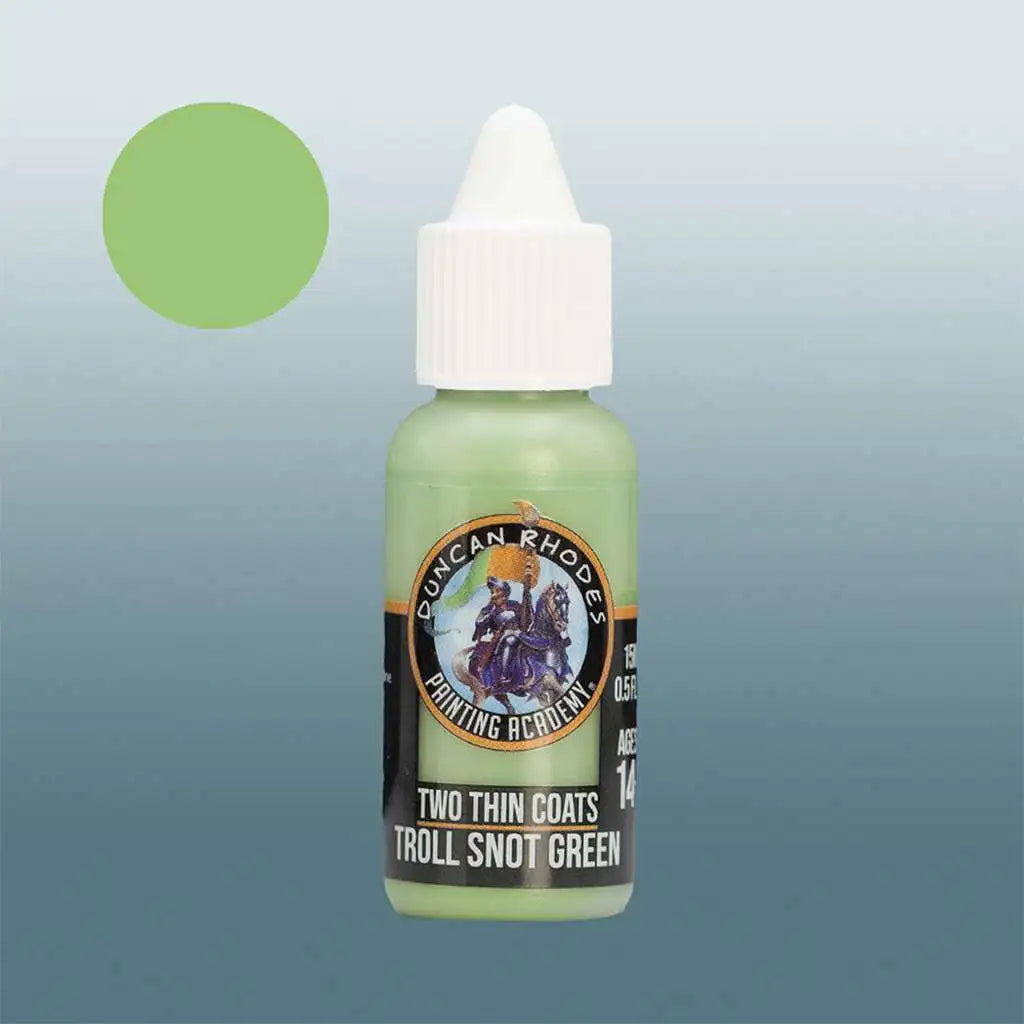 Two Thin Coats Highlight: Troll Snot Green