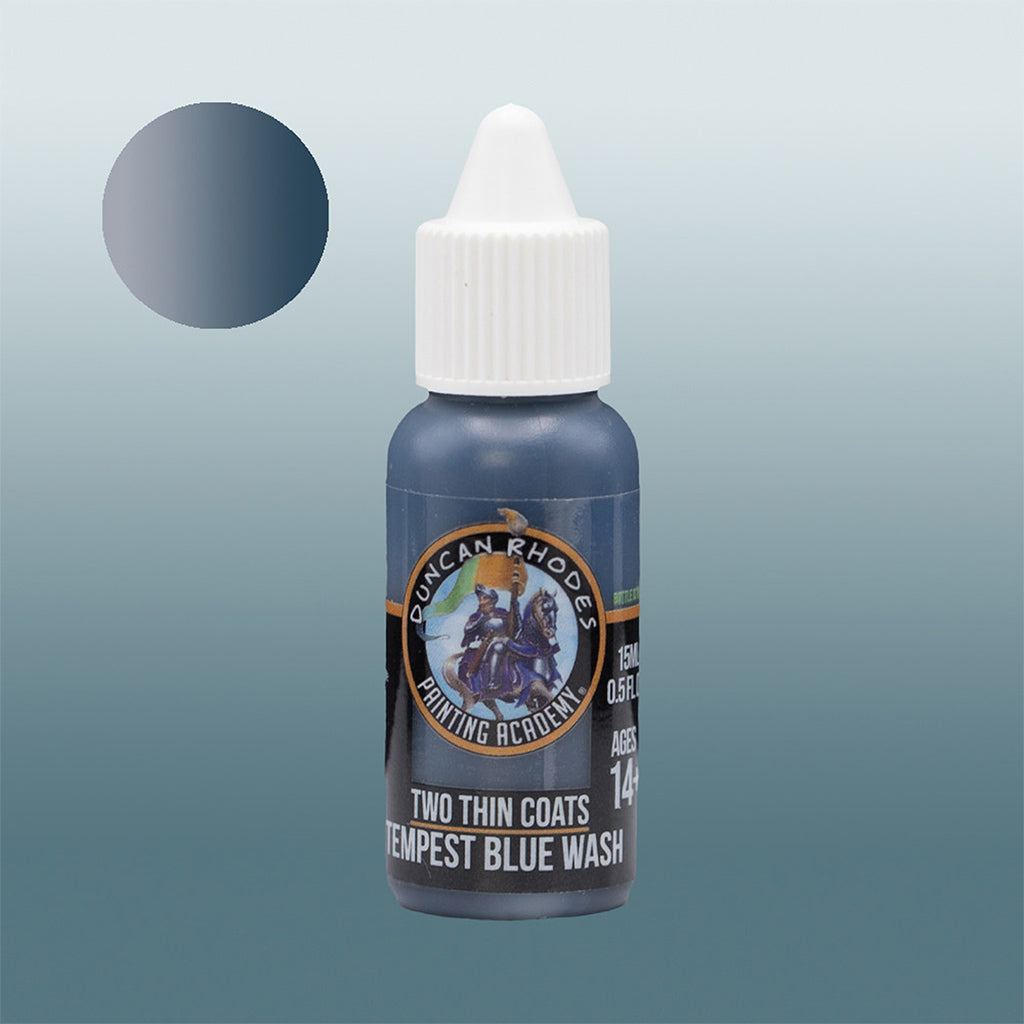 Two Thin Coats Wash: Tempest Blue Wash