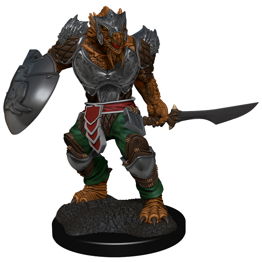 D&D: Nolzur's Marvelous Miniatures - Dragonborn Fighter Male
