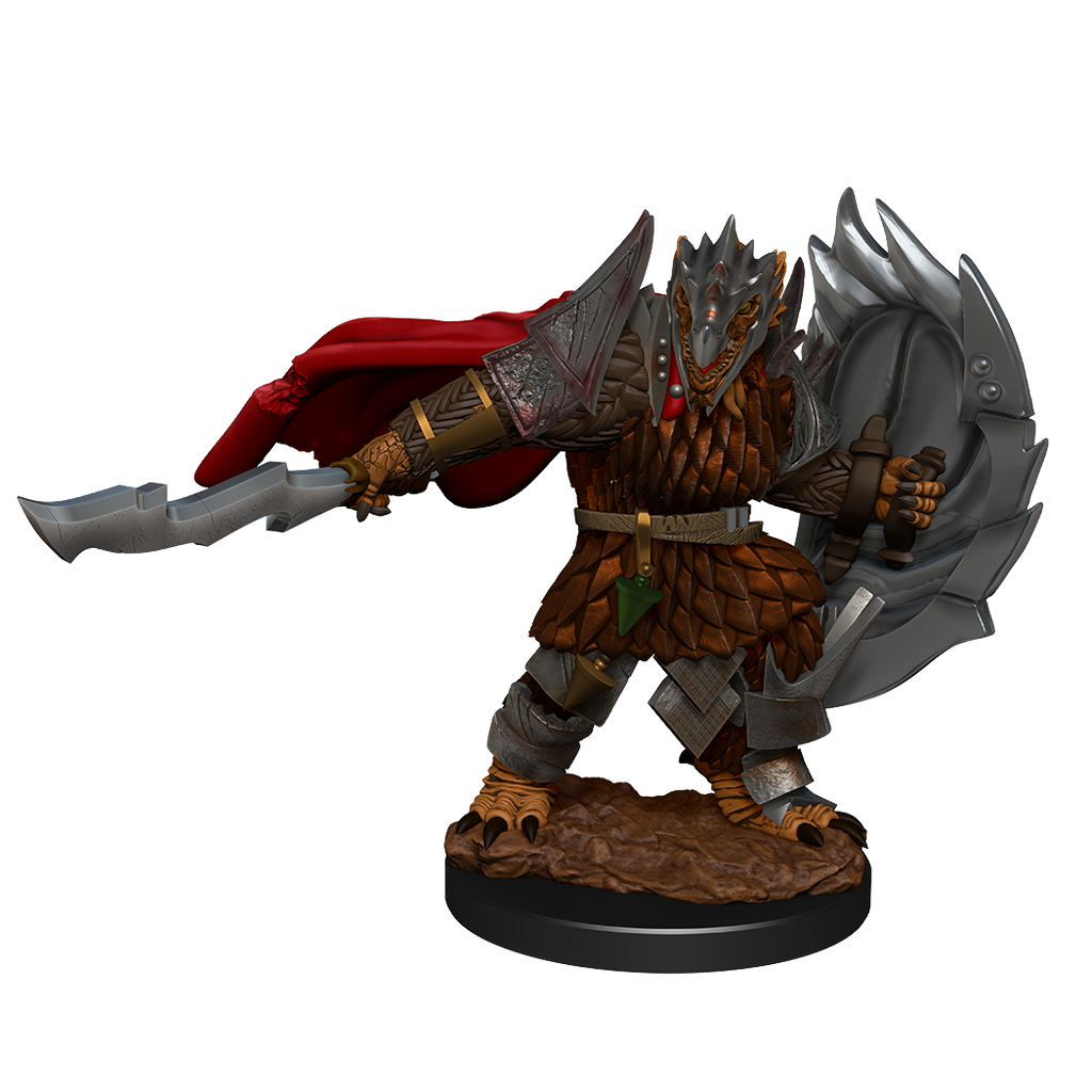 D&D: Nolzur's Marvelous Miniatures - Dragonborn Fighter Male
