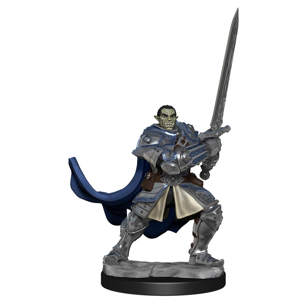 D&D: Nolzur's Marvelous Miniatures - Half-Orc Paladin Male