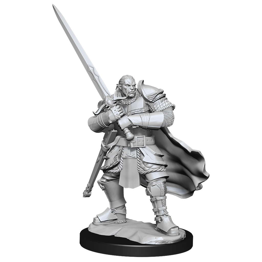 D&D: Nolzur's Marvelous Miniatures - Half-Orc Paladin Male