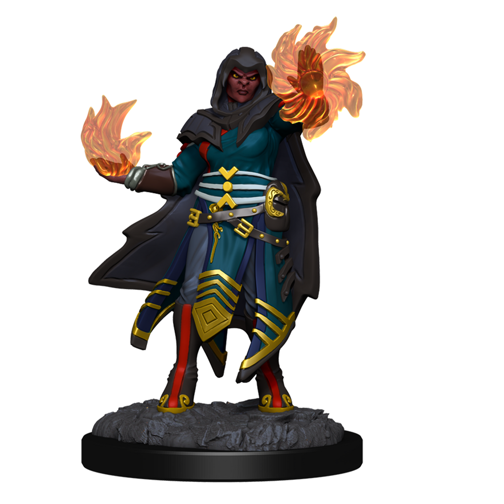 D&D: Nolzur's Marvelous Miniatures - Hobgoblin Fighter Male & Hobgoblin Wizard Female