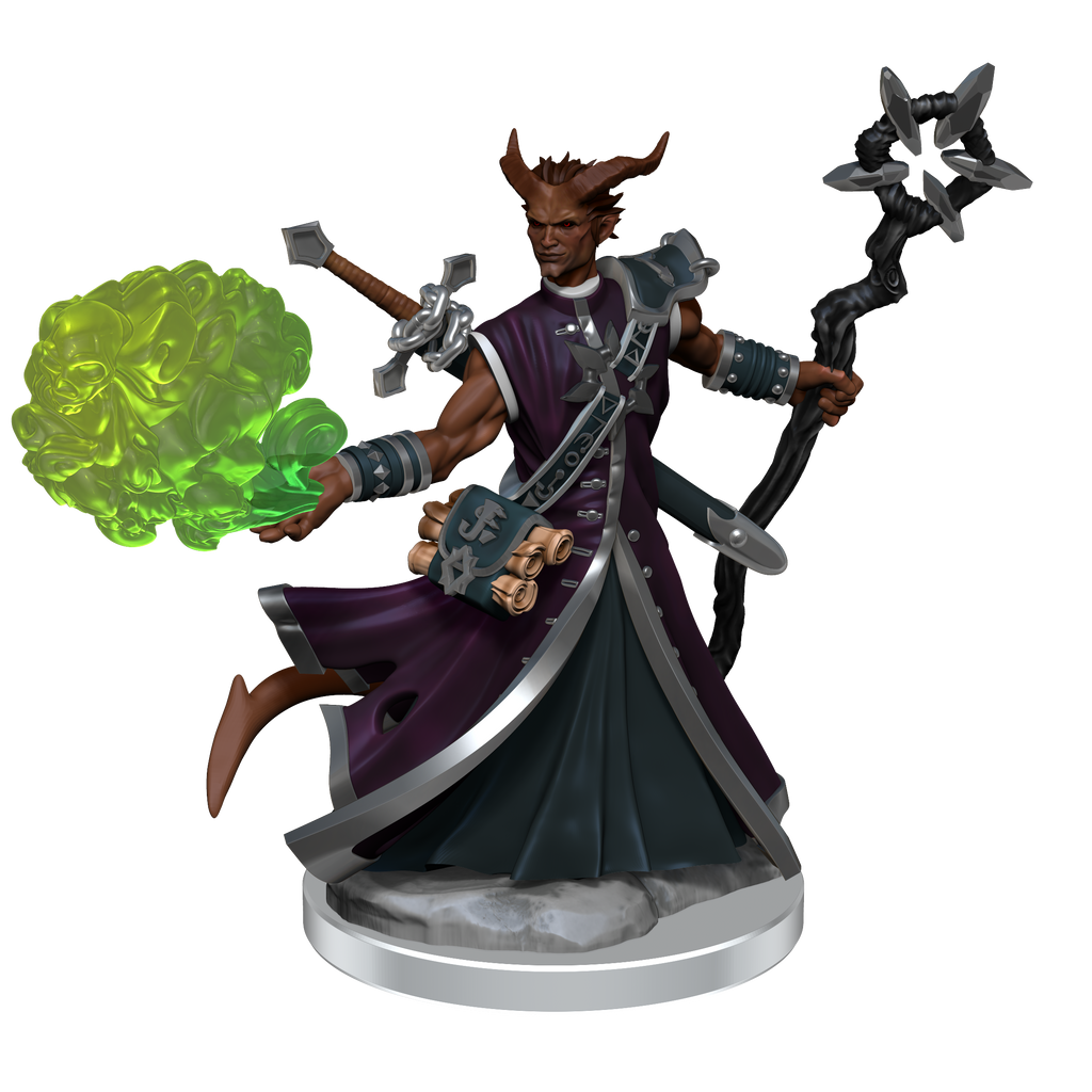 D&D: Frameworks - Tiefling Warlock Male