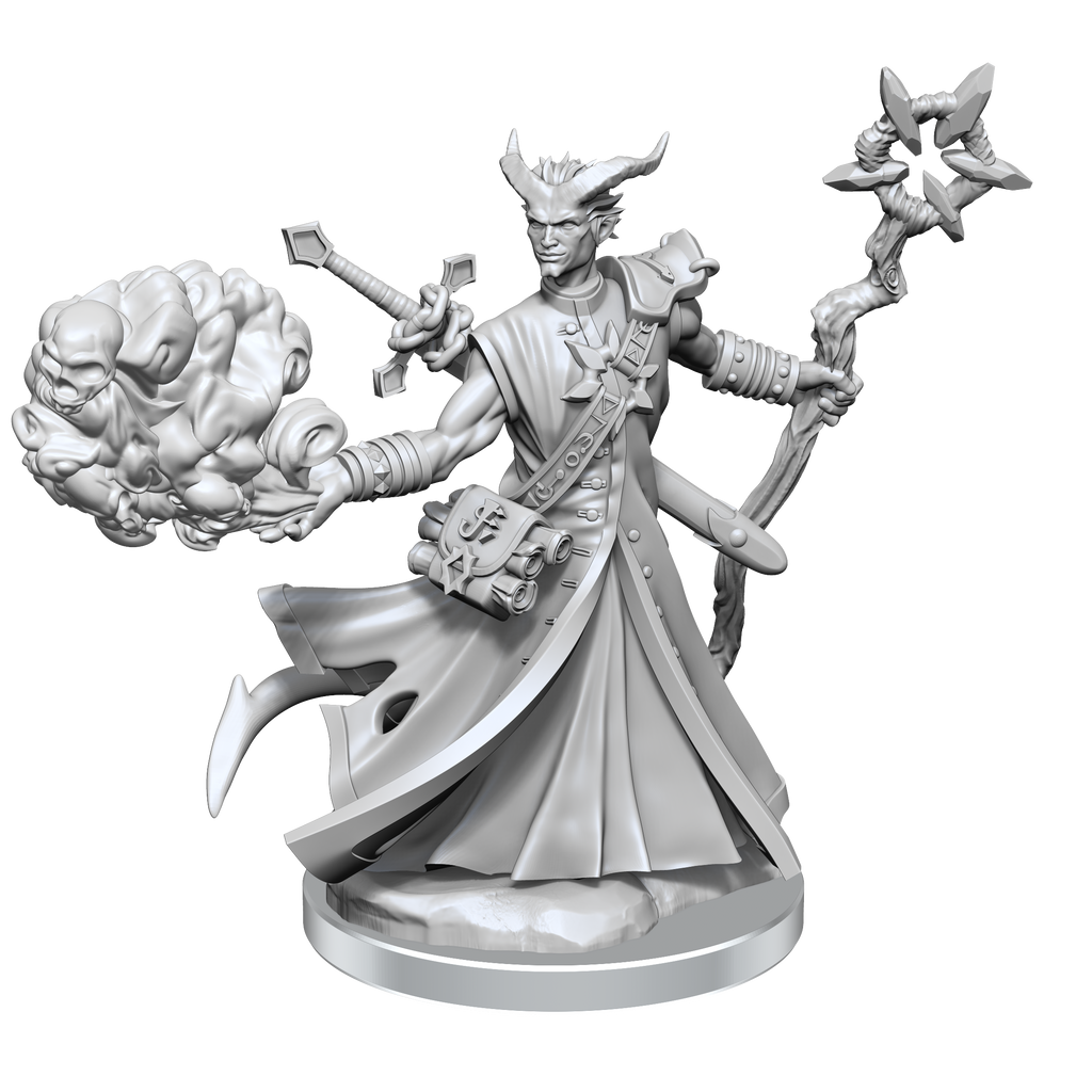 D&D: Frameworks - Tiefling Warlock Male
