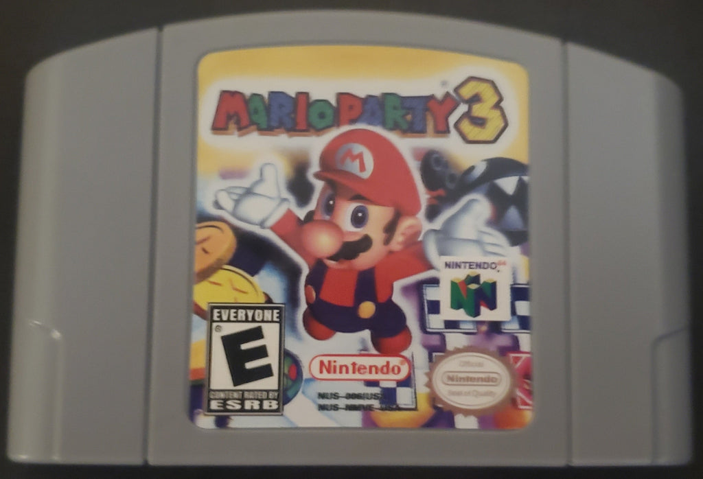 Mario Party 3 N64 Nintendo 64 Video Game Cartridge 2001