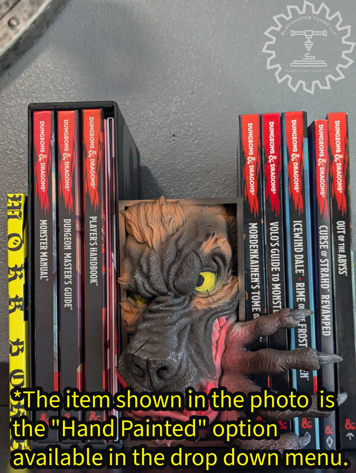 Werewolf Monster 3D Printed Book Nook- Miniatures of Madness- Unleash the Primal Power of the Night!