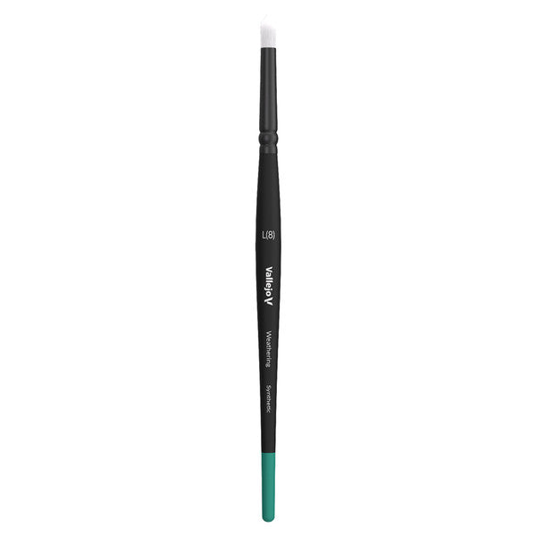 Vallejo Hobby Brushes: Round Weathering - Synthetic - Large