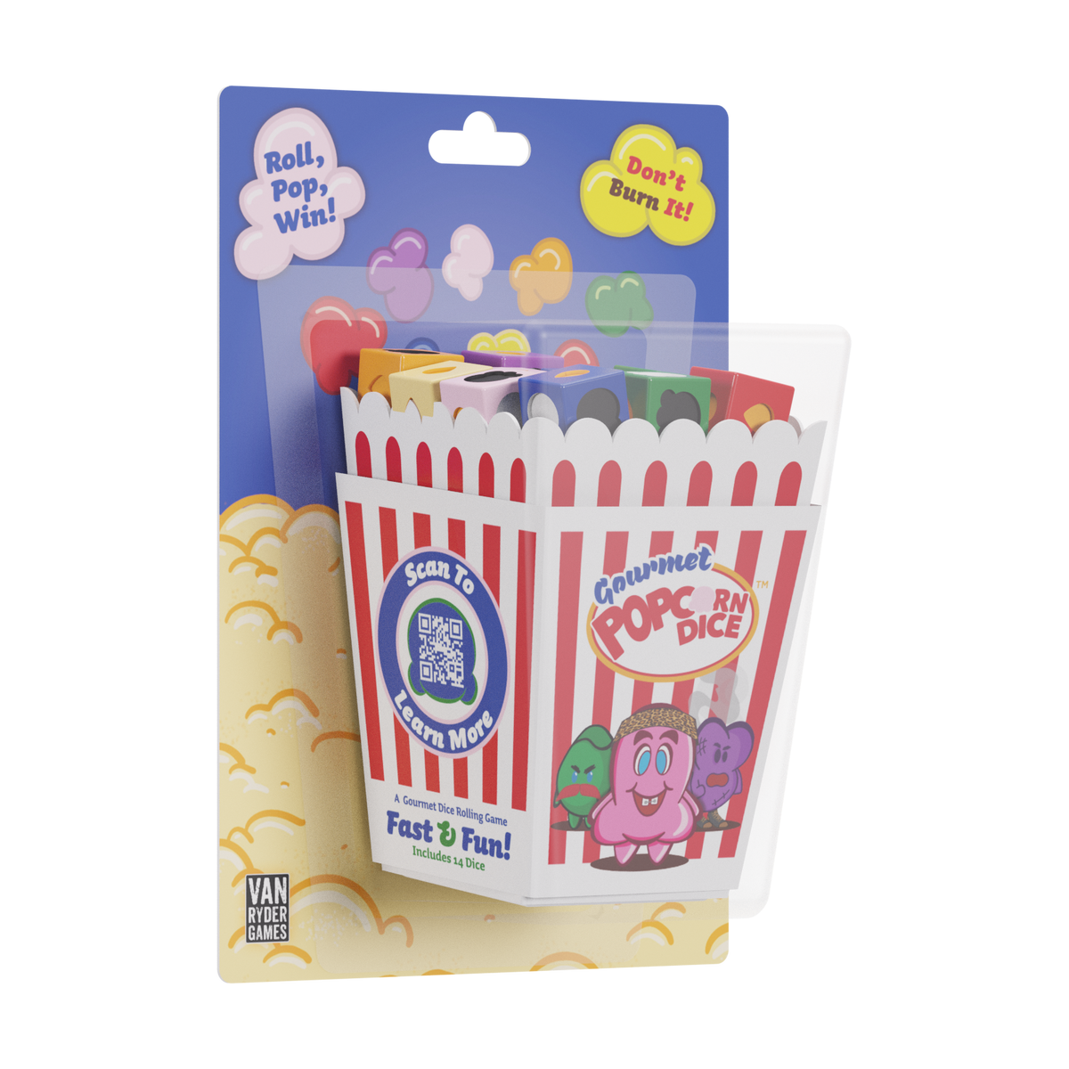 Gourmet Popcorn Dice