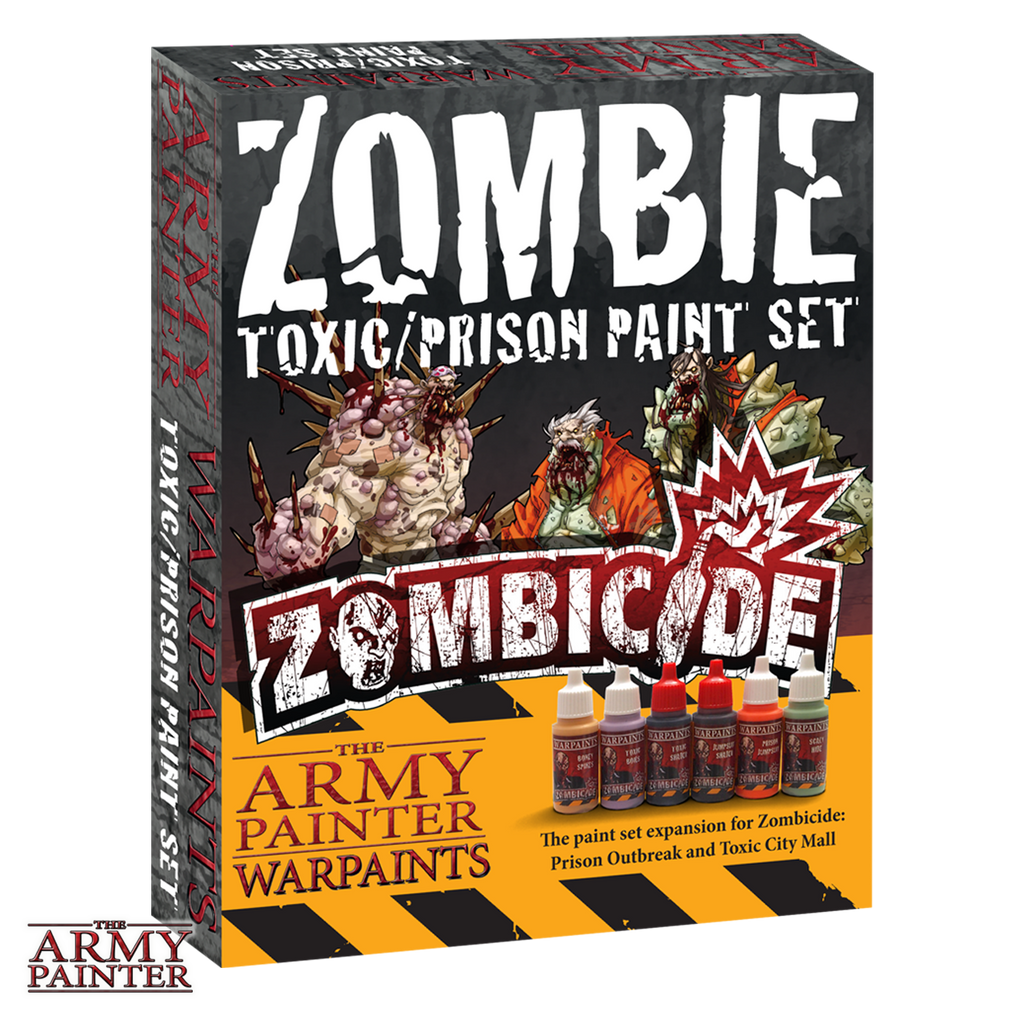 Army Painter Warpaints: Zombicide Toxic/Prison Paint Set