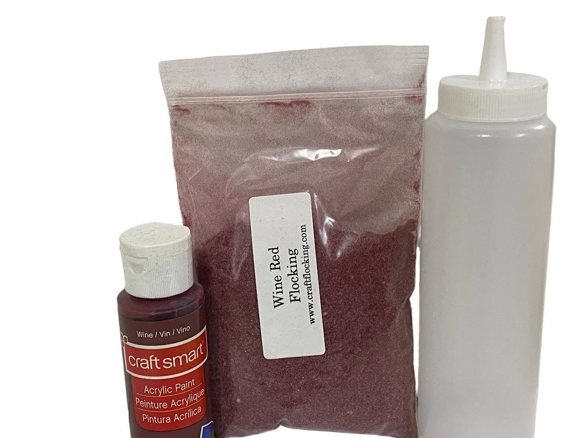 Wine Red Flocking Kit