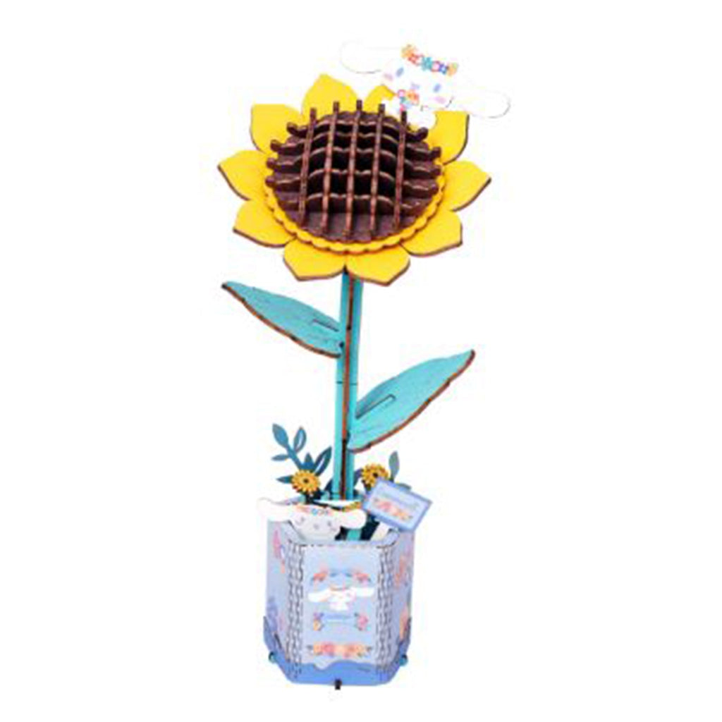 Wooden Puzzle: Hello Kitty® and Friends Cinnamonroll Sunflower