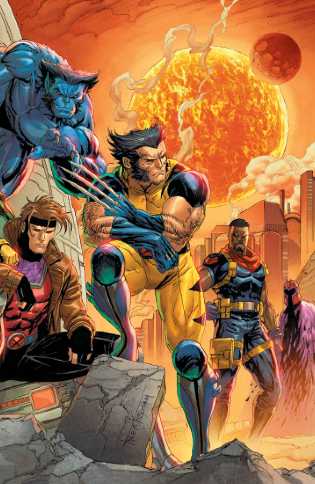 [Signed by Tyler Kirkham] X-Men #14 Unknown Comic Tyler Kirkham CONNECTING COVER Exclusive Virgin Var [IN STOCK]