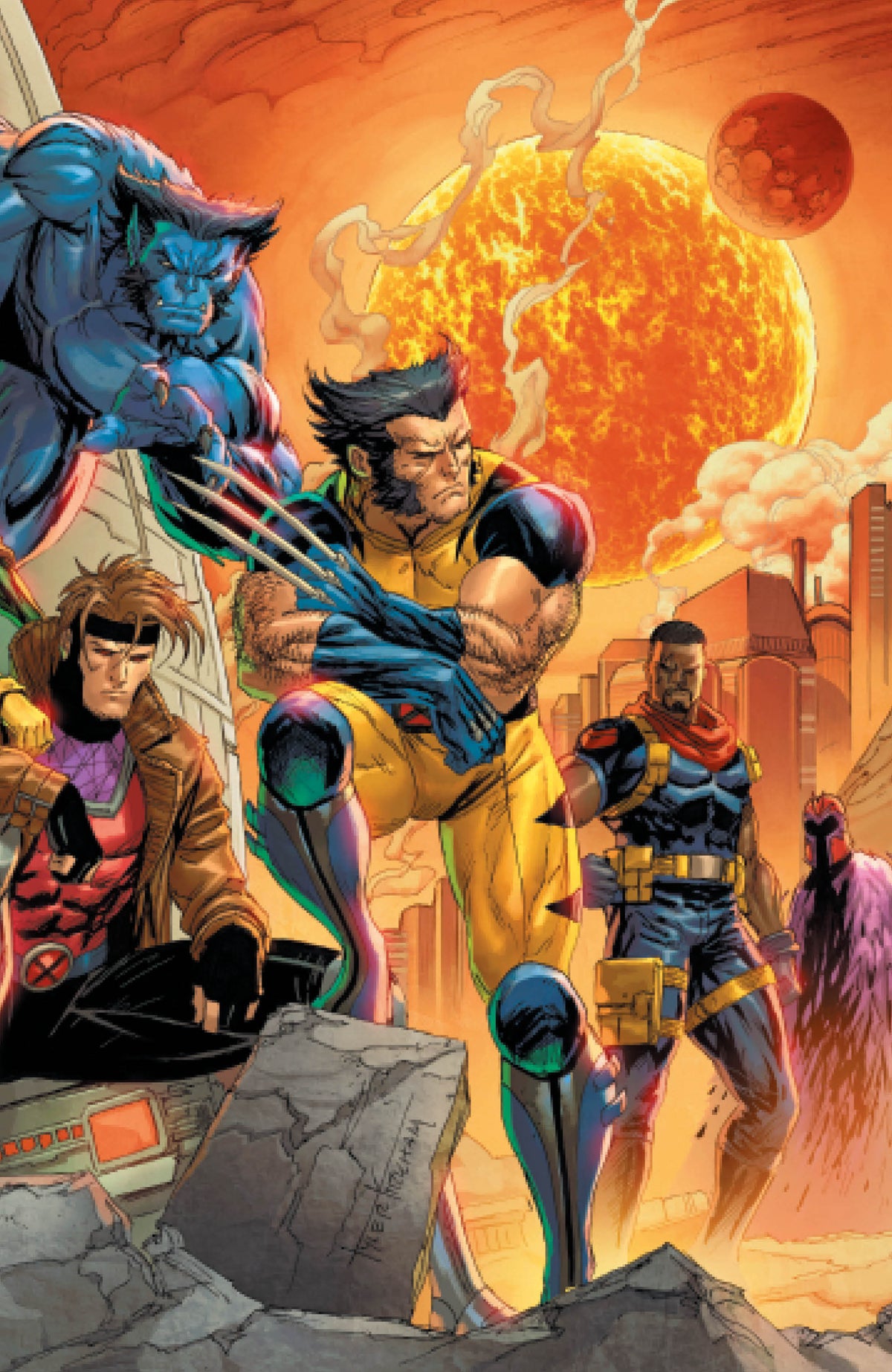 [Signed by Tyler Kirkham] X-Men #14 Unknown Comic Tyler Kirkham CONNECTING COVER Exclusive Virgin Var [IN STOCK]