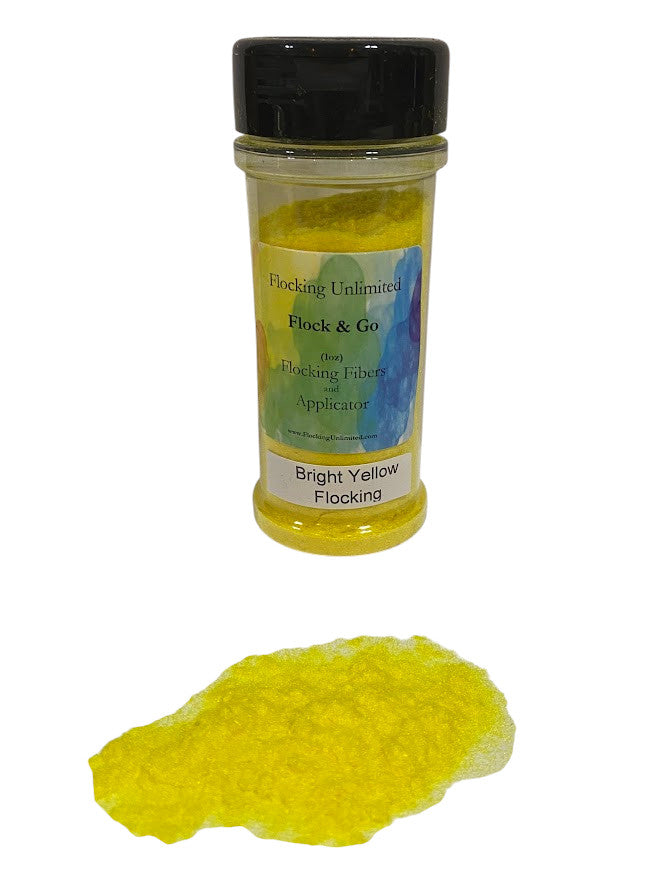 Flock & Go  Flocking and Applicator all in One (Bright Yellow)