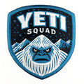 Yeti Squad Embroidered Patch: Iron-on